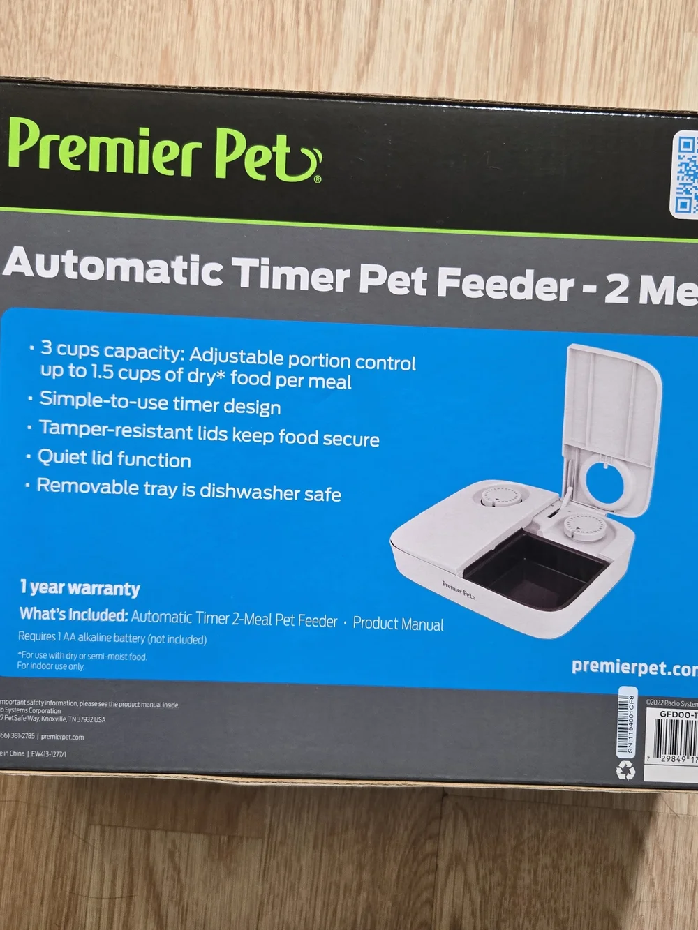 Premier Pet Automatic Timer Pet Feeder